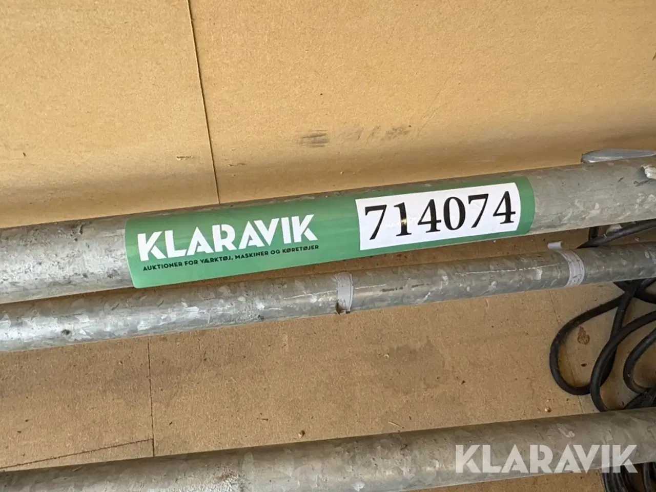 Billede 12 - Lamper med teleskopstang 4 styk.