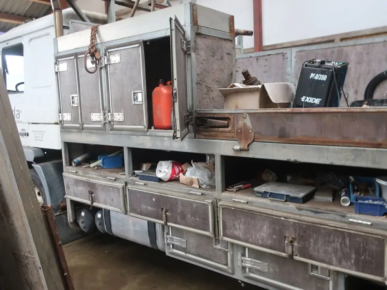 Billede 15 - Lastbil MAN 14.224 m. HIAB kran