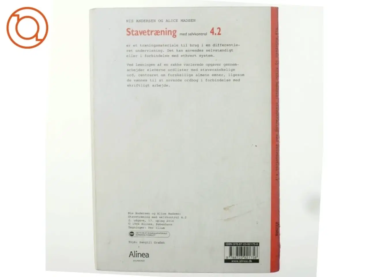 Billede 3 - Stavetræning med selvkontrol. Bind 4.2 (Bog)
