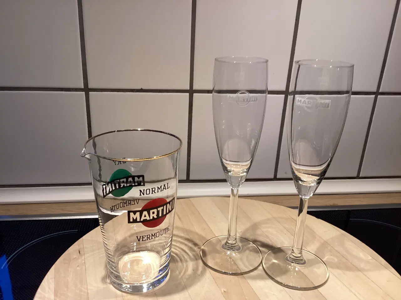 Billede 1 - Martini glas og kande