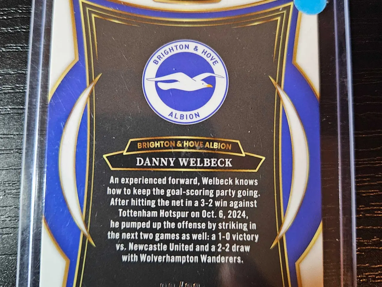 Billede 2 - Danny Welbeck 89/99 Fodboldkort