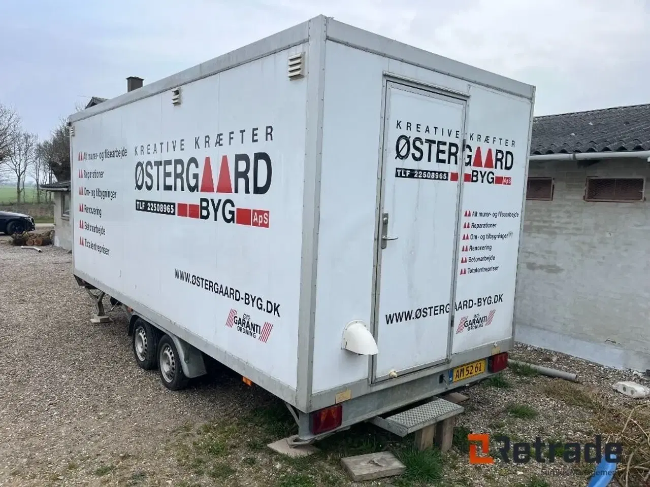 Billede 3 - - - - Biltrailer VA1301 skurvogn