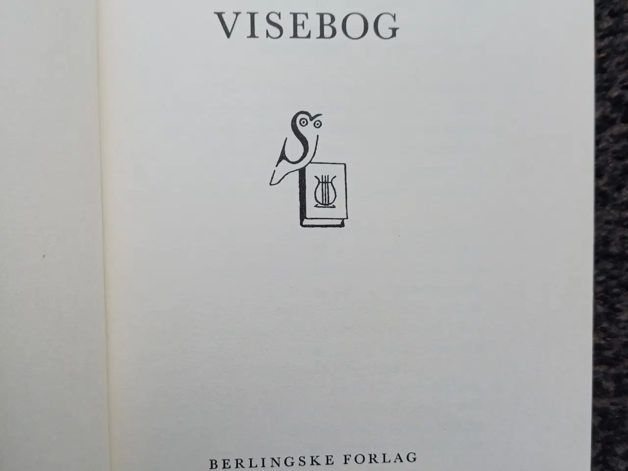 Billede 2 - StudenterForeningens Visebog - maj 1968