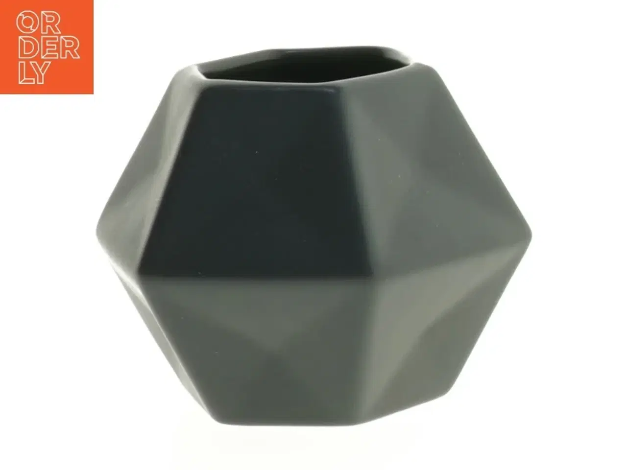 Billede 1 - Geometrisk vase fra IKEA fra IKEA (str. Ø 10 cm)