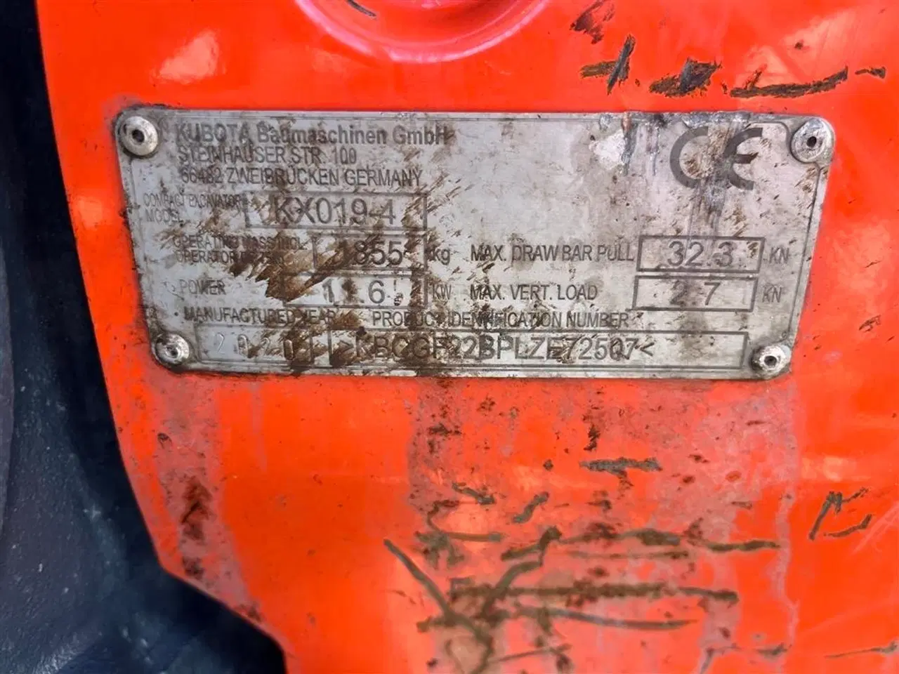 Billede 8 - Kubota KX019-4 Tiltfæste, Koblinger og haner og 3 skovle