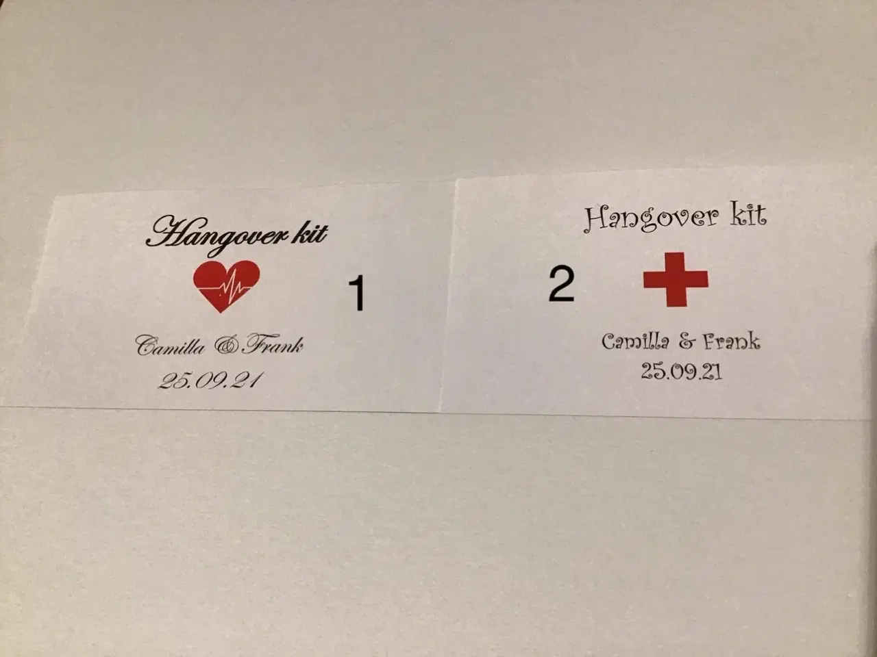 Billede 7 - Personlige labels til bryllup