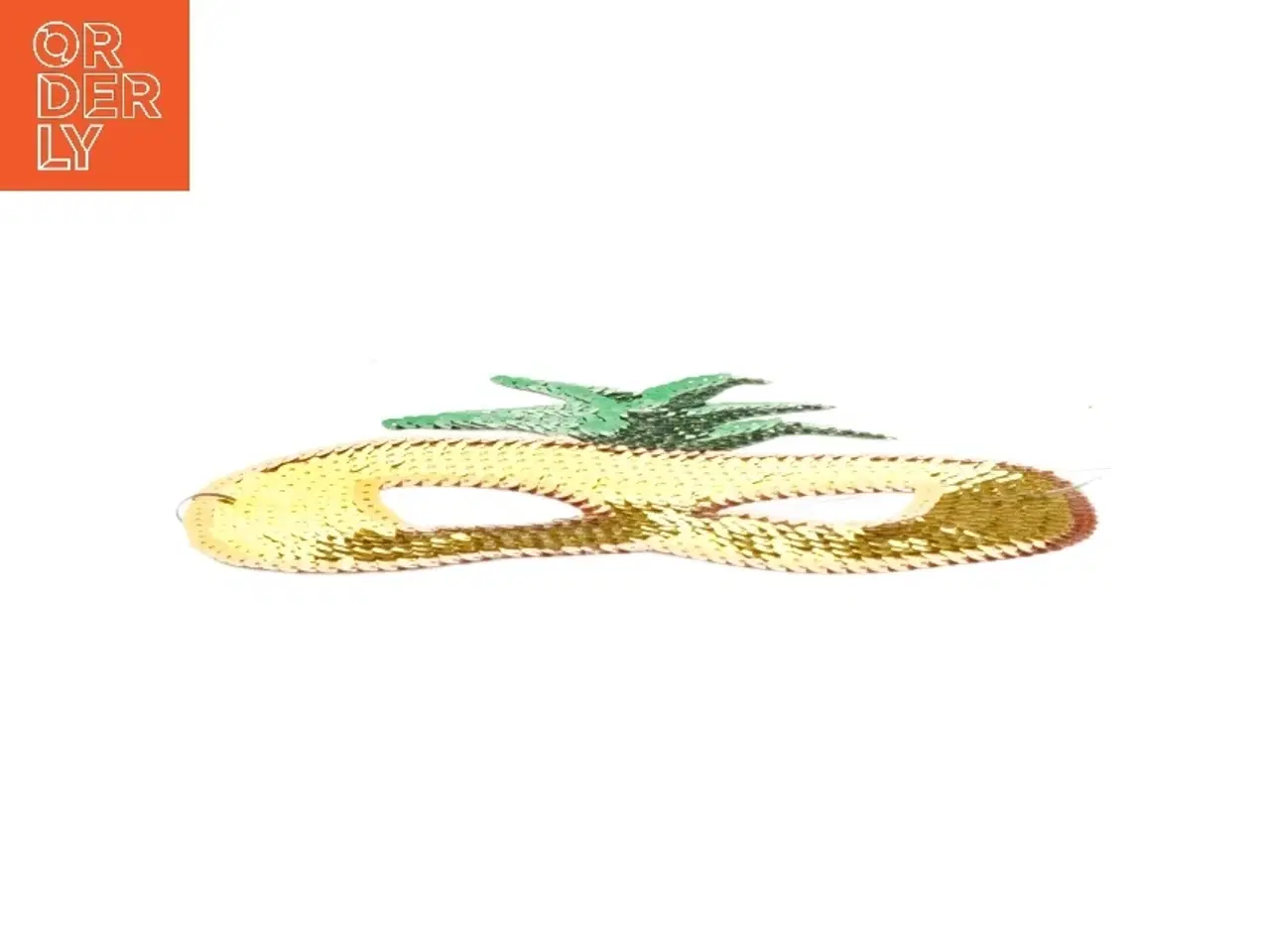 Billede 2 - Pineapple maske med pallietter (str. 20x18 cm)