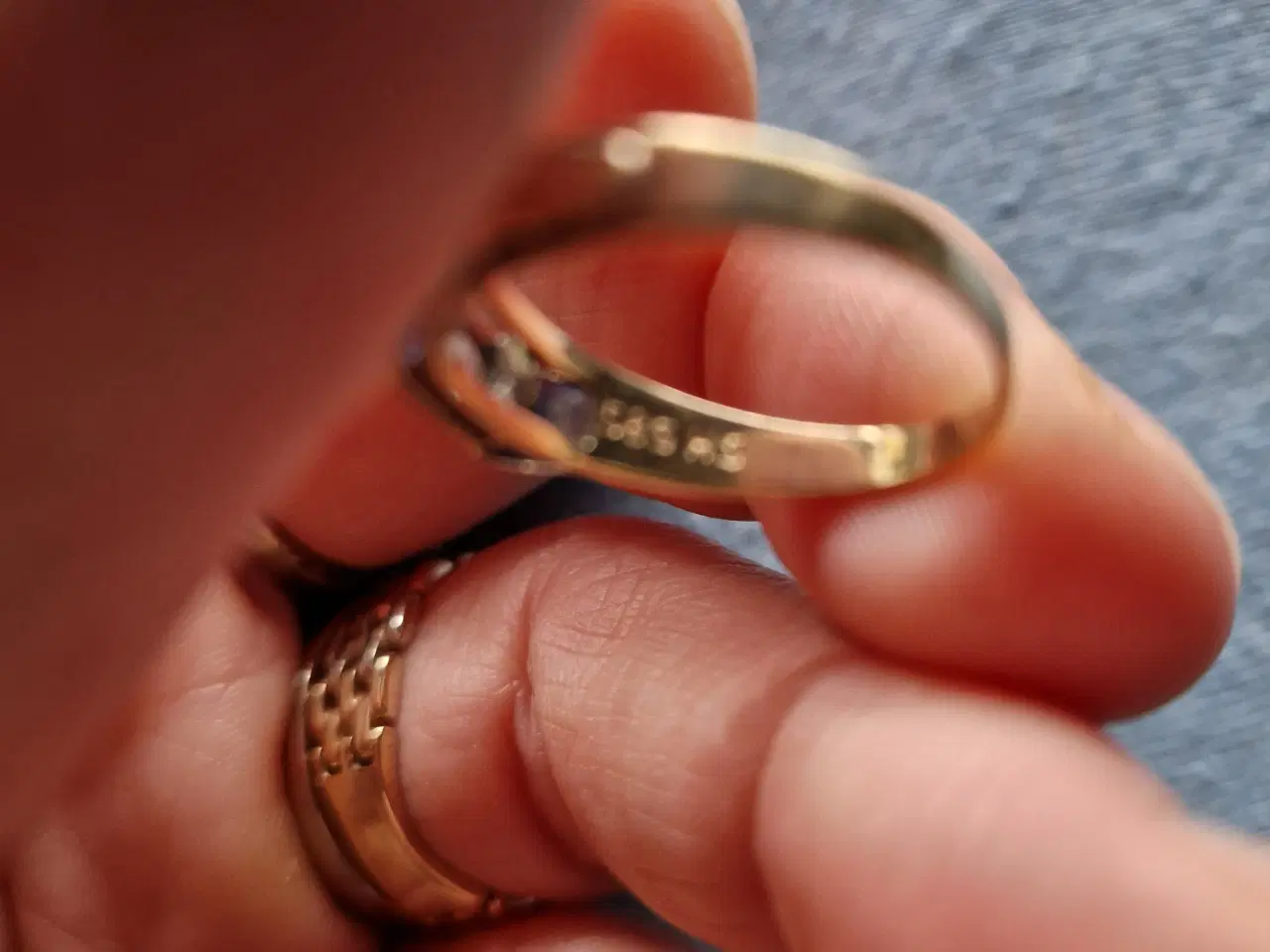 Billede 2 - Guld antik ring 