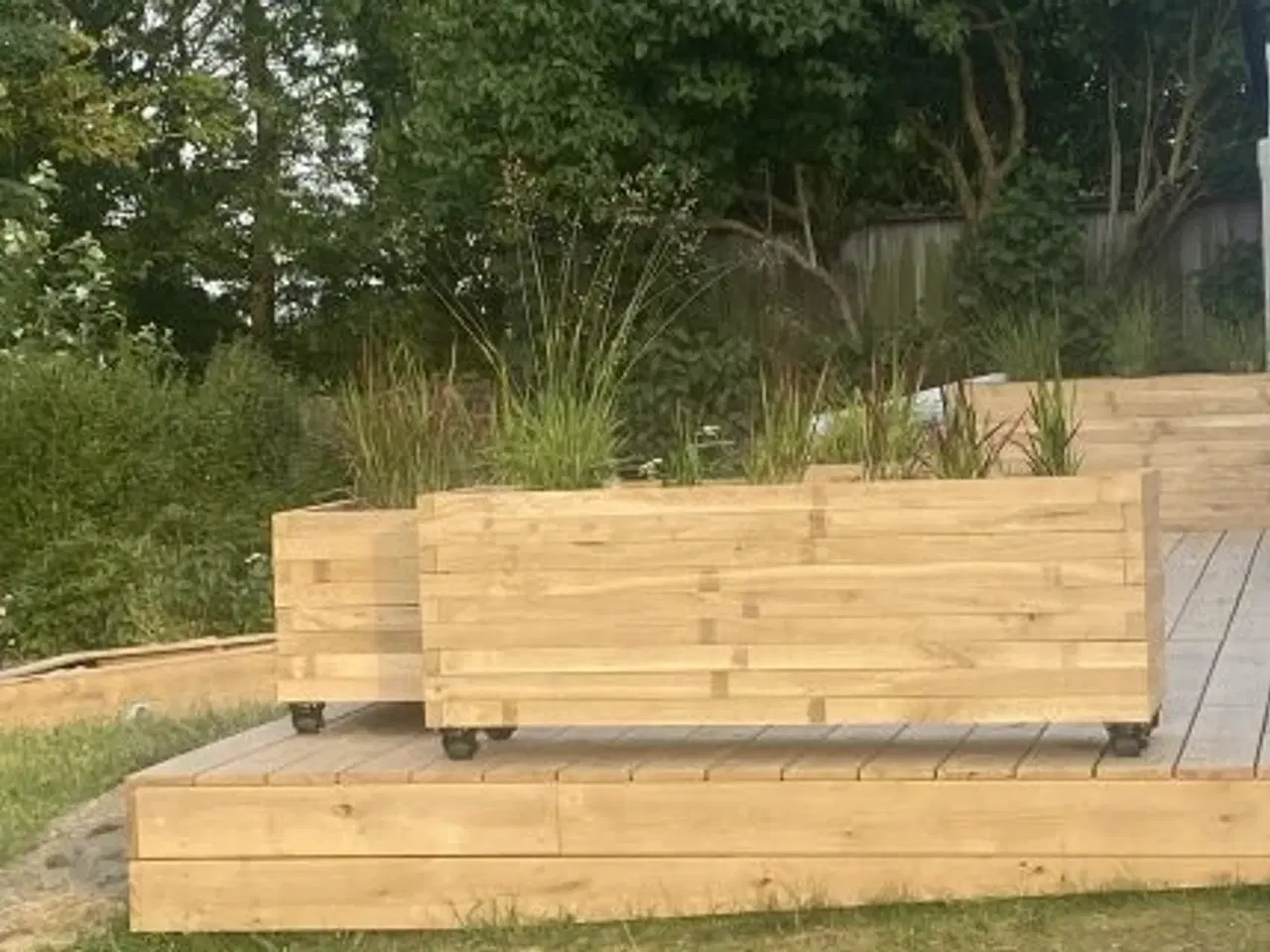 Billede 8 - Blomsterkasse, egetræ - byggesæt