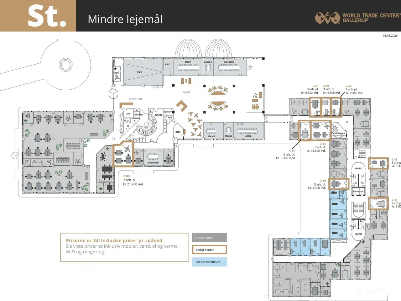 Billede 11 - Fleksible kontorlejemål i internationalt miljø