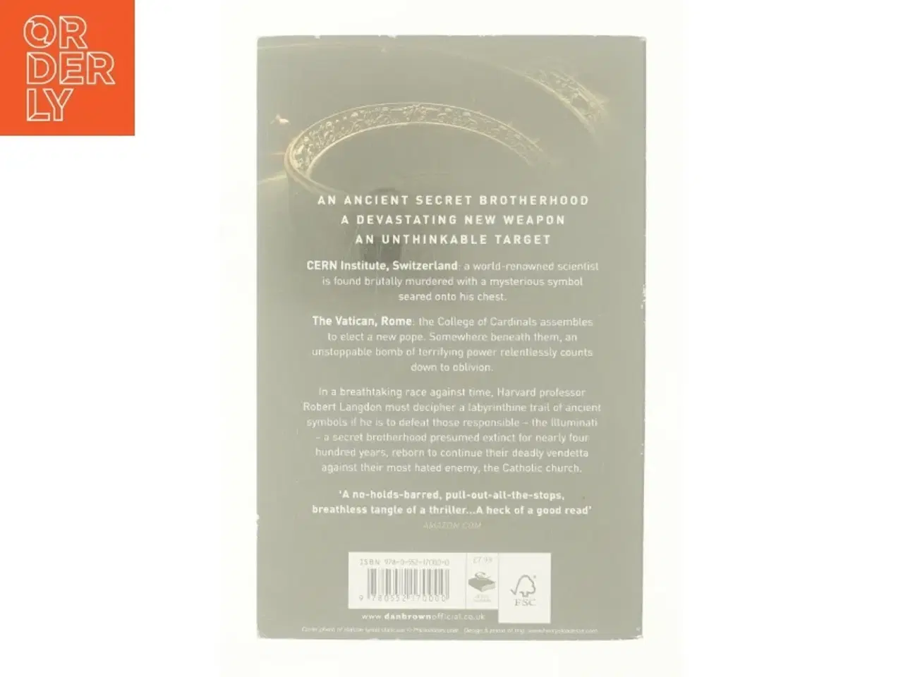 Billede 3 - Angels and Demons by Dan Brown af Dan Brown (Bog)
