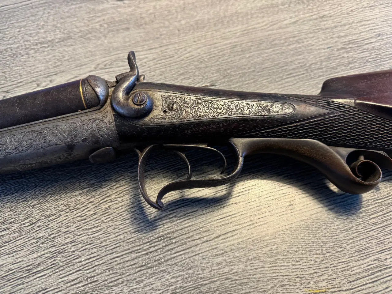 Billede 3 - Hanegevær belgisk cal 16 med sidelukke