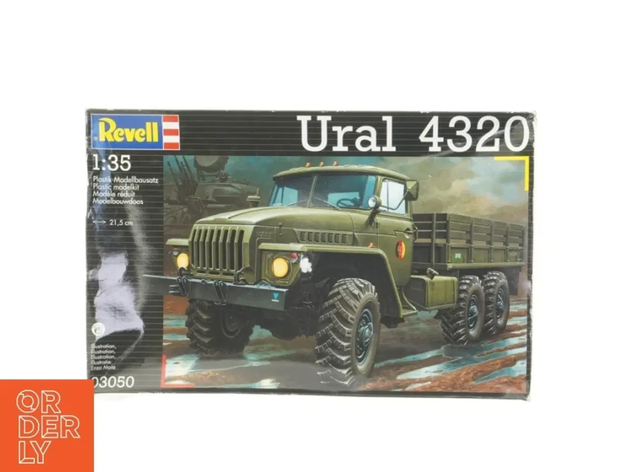 Billede 1 - Revell Modelbyggesæt - Ural 4320 Lastbil (str. 21,5 cm)