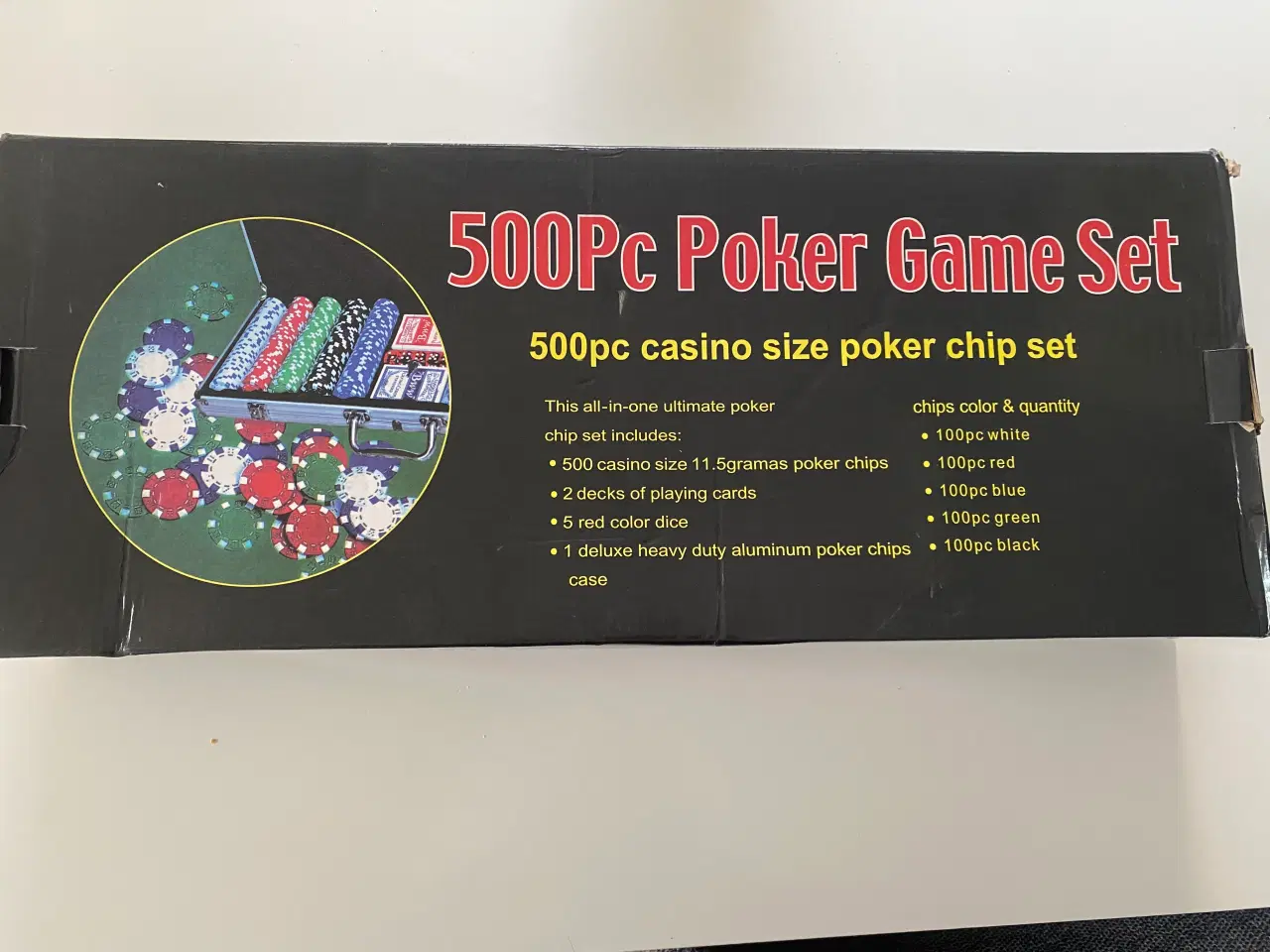 Billede 1 - Poker sæt