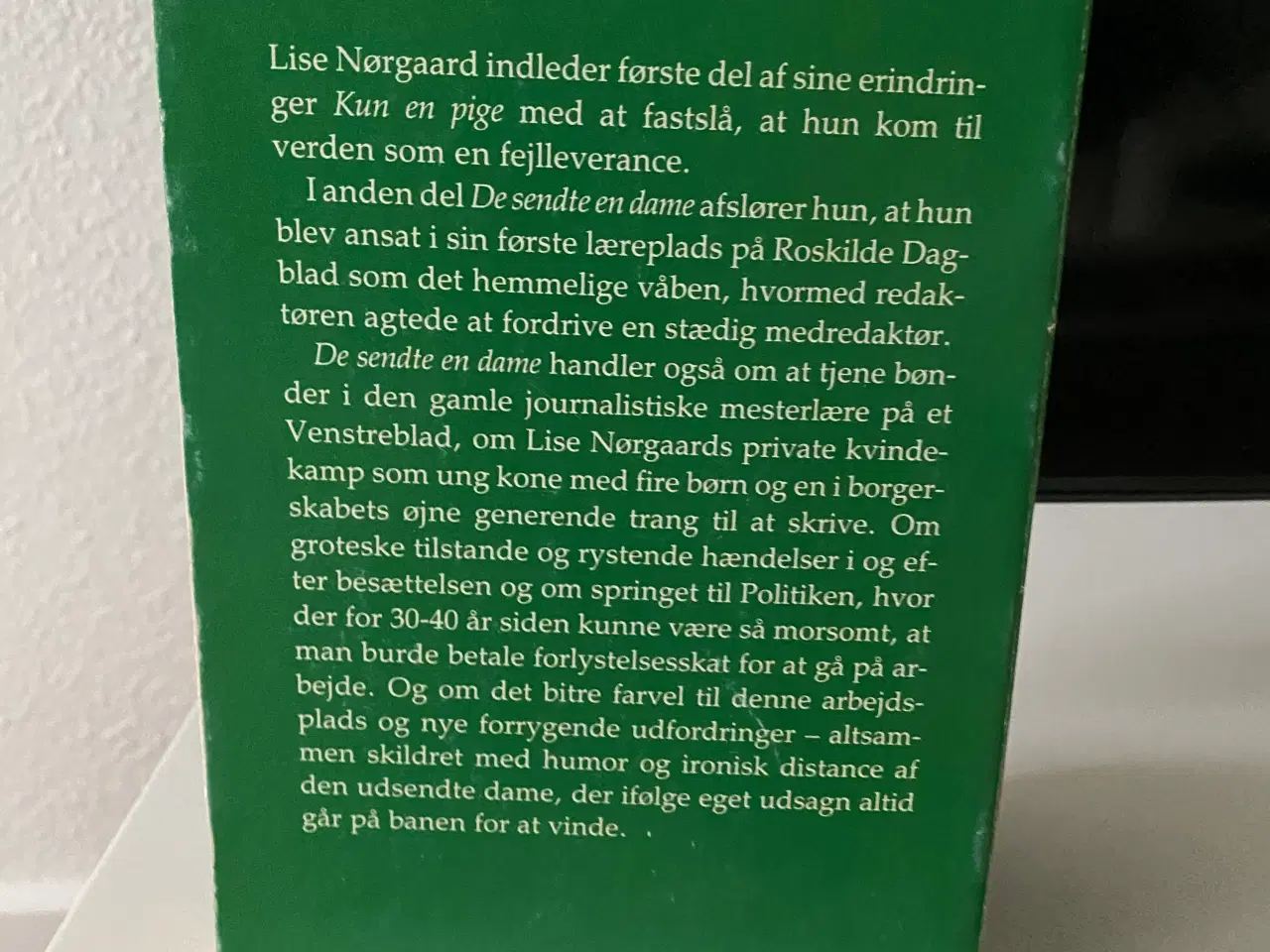 Billede 3 - Lise Nørgaard signerede