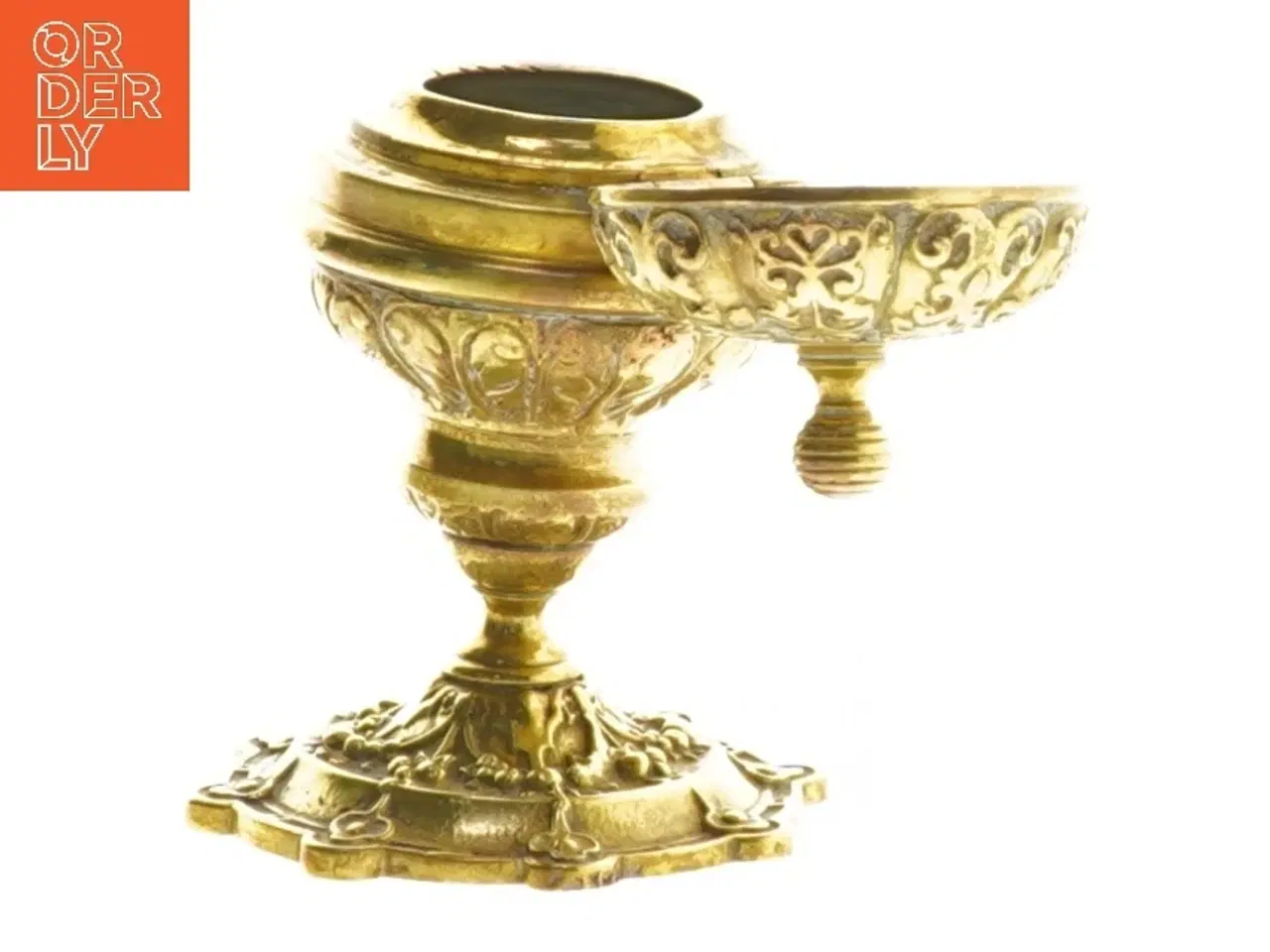 Billede 3 - Dekorativ skål med låg (str. 11 cm)