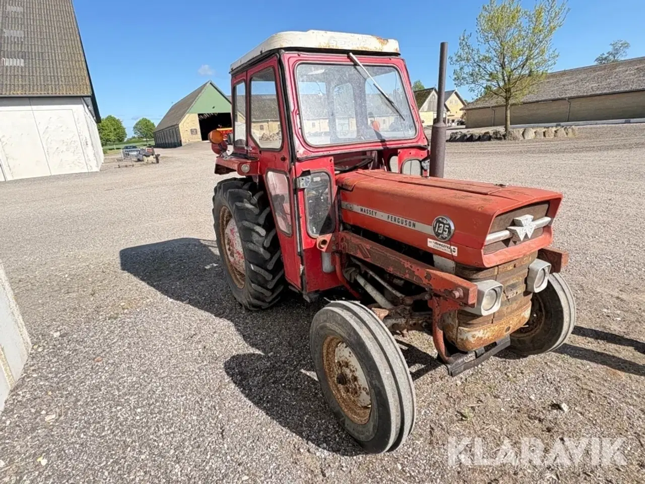 Billede 3 - Veterantraktor Massey Ferguson 135