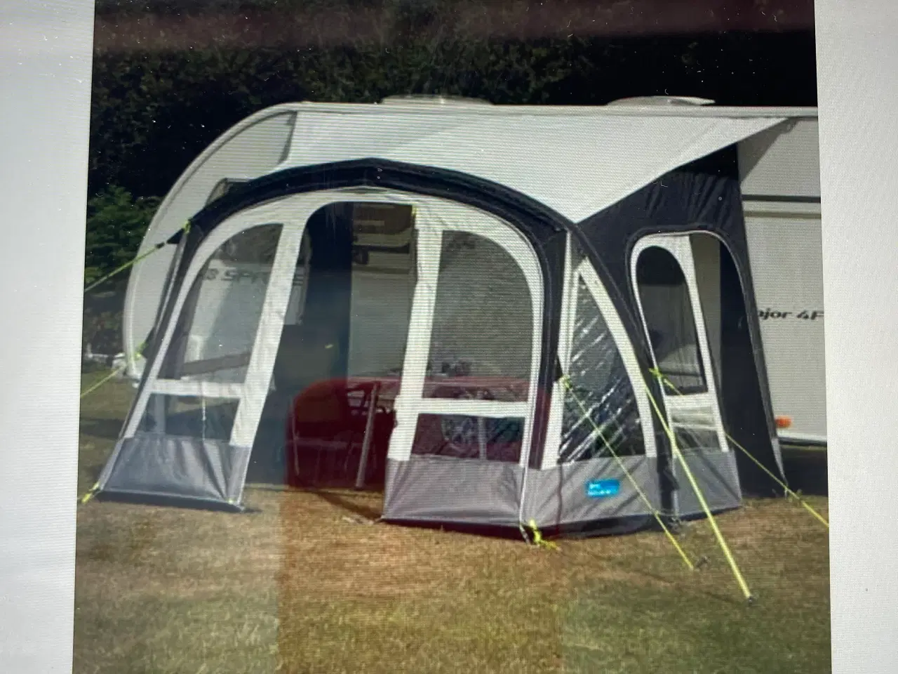 Billede 2 - Kampa lufttelt inkl. luftpumpe og solsejl