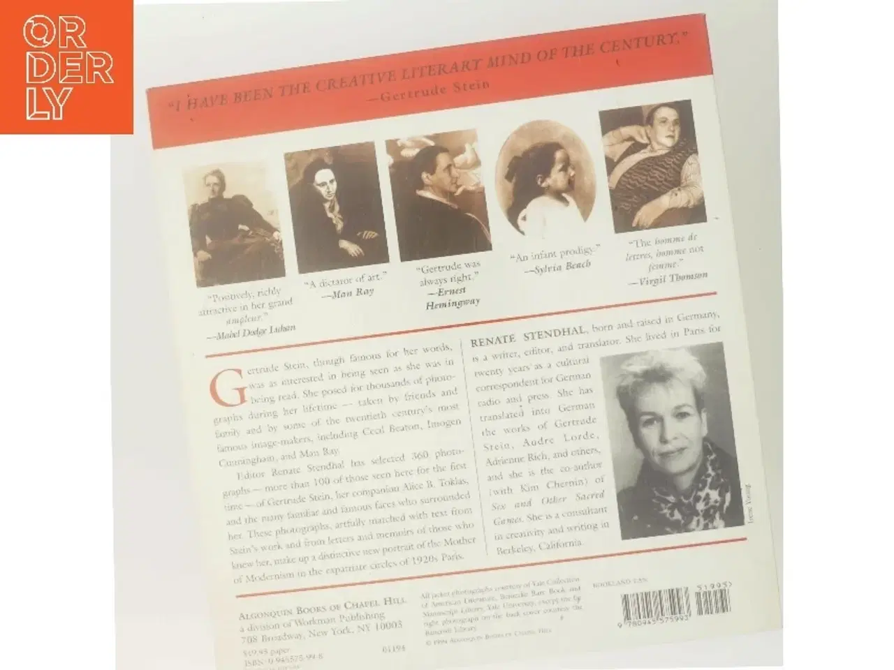 Billede 3 - Gertrude Stein : in words and pictures : a photobiography af Renate Stendhal (Bog)