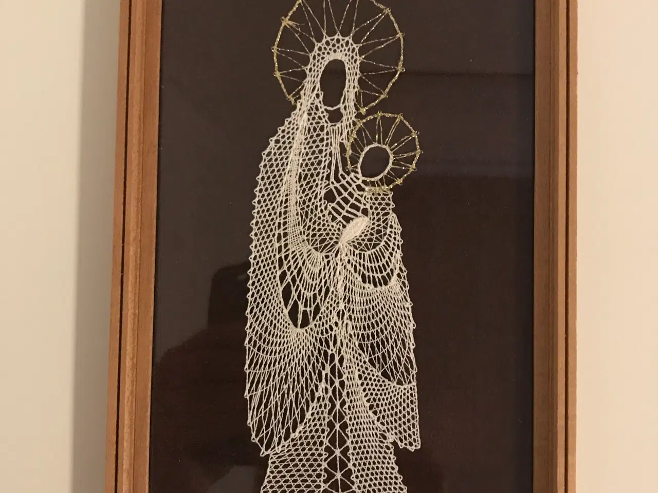 Billede 1 - Originalt håndlavet kniplingsarbejde fra Prag