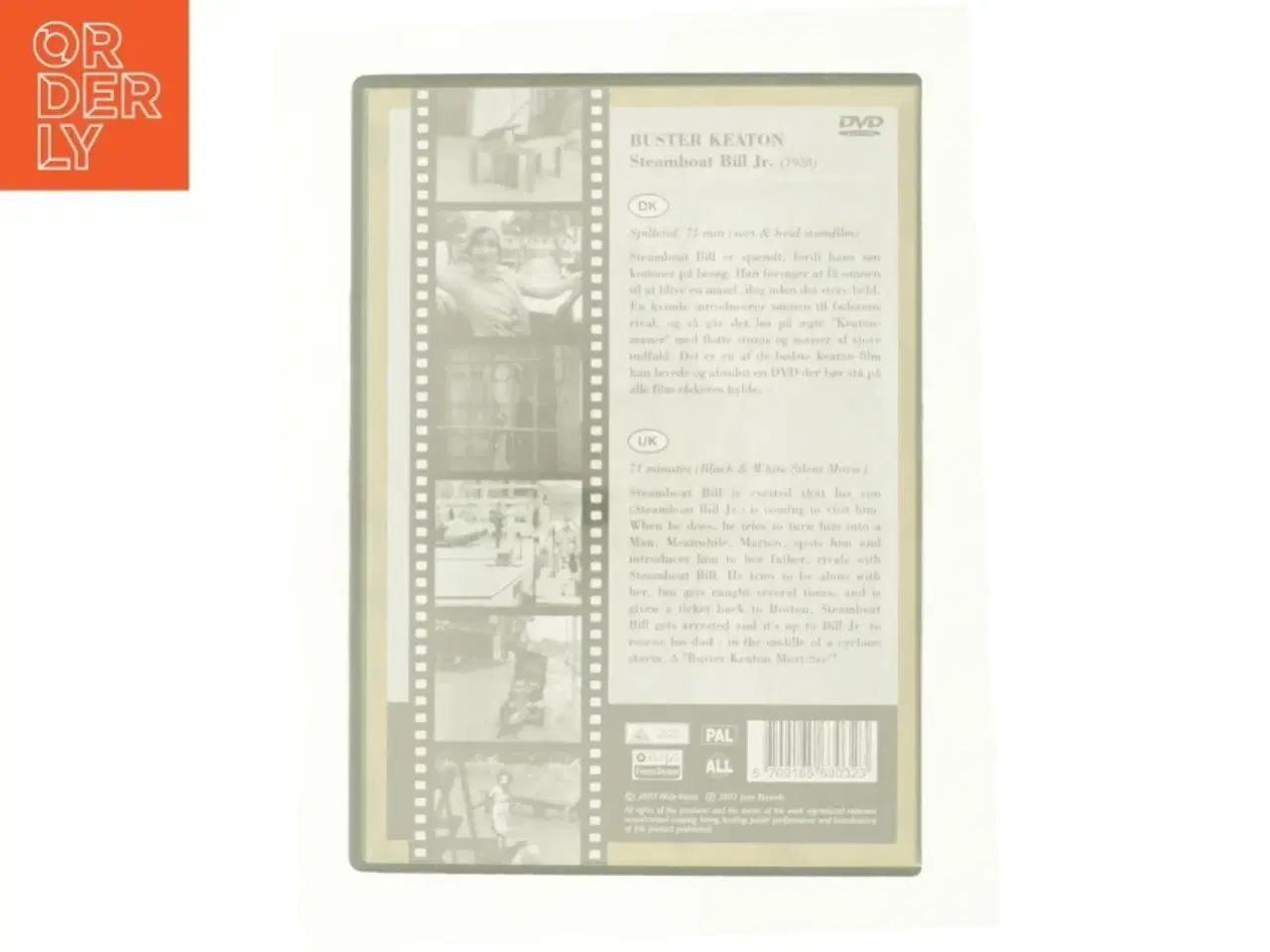 Billede 2 - Steamboat Bill Jr./b. Keaton fra DVD