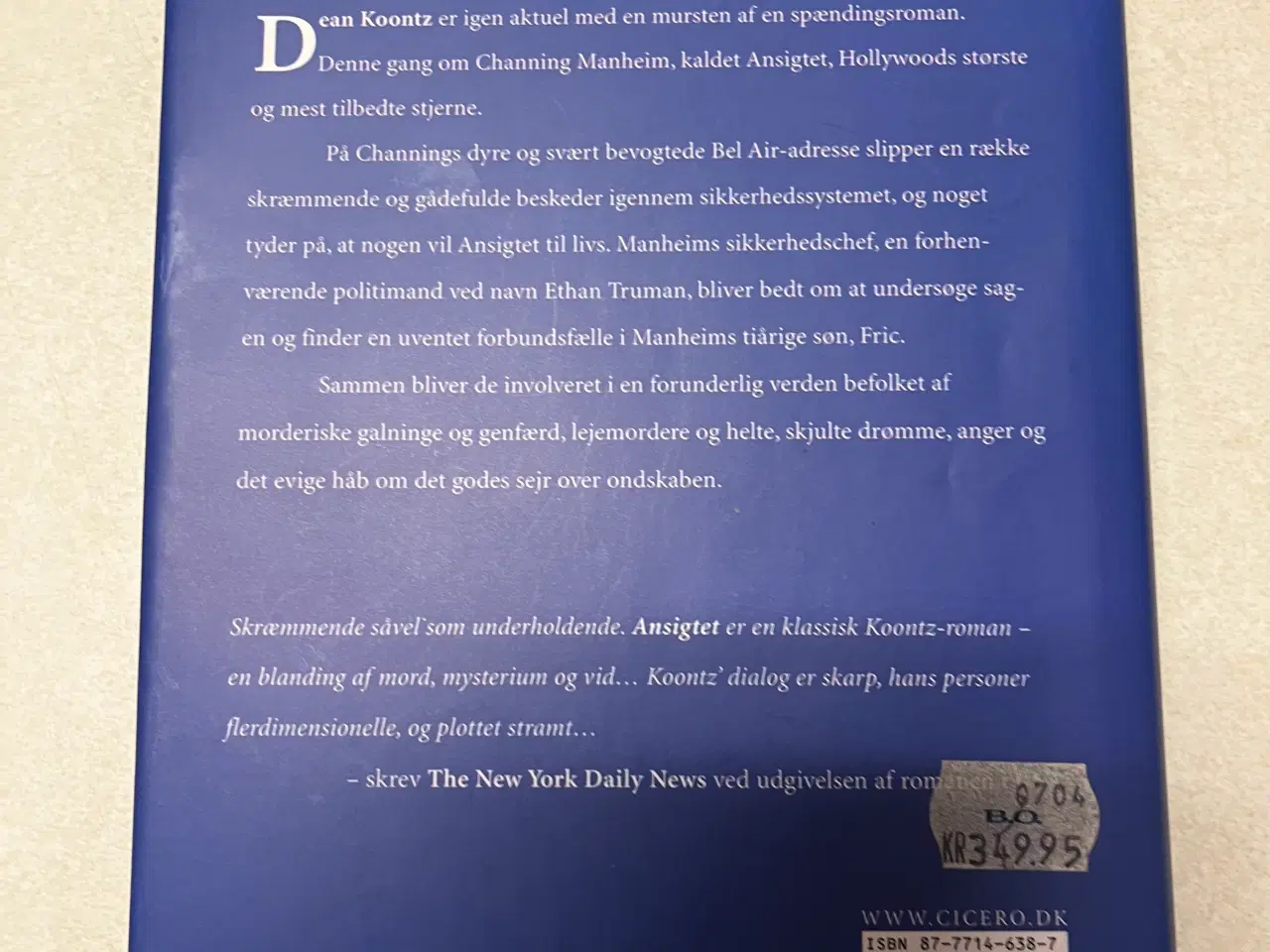 Billede 2 - Dean Koontz : Ansigtet