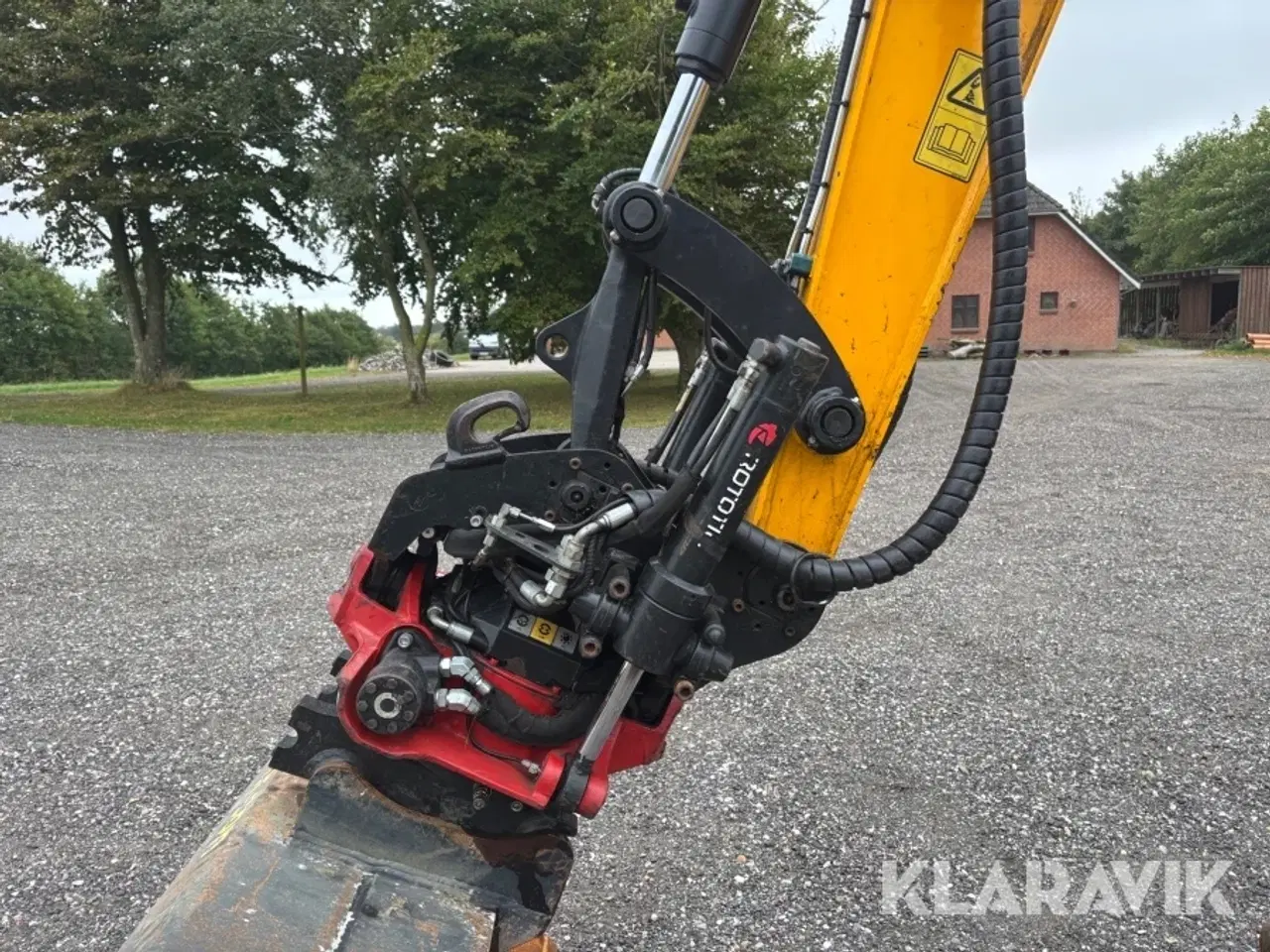 Billede 10 - Hjulgraver JCB Hydradig 110W med tilbehør