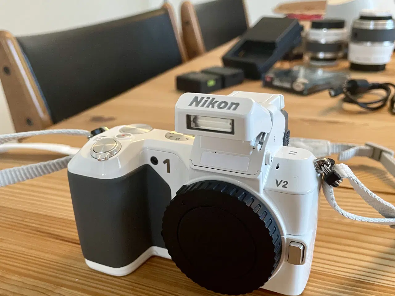 Billede 3 - Nikon 1 v1, med masser af udstyr. Superlækkert sæt