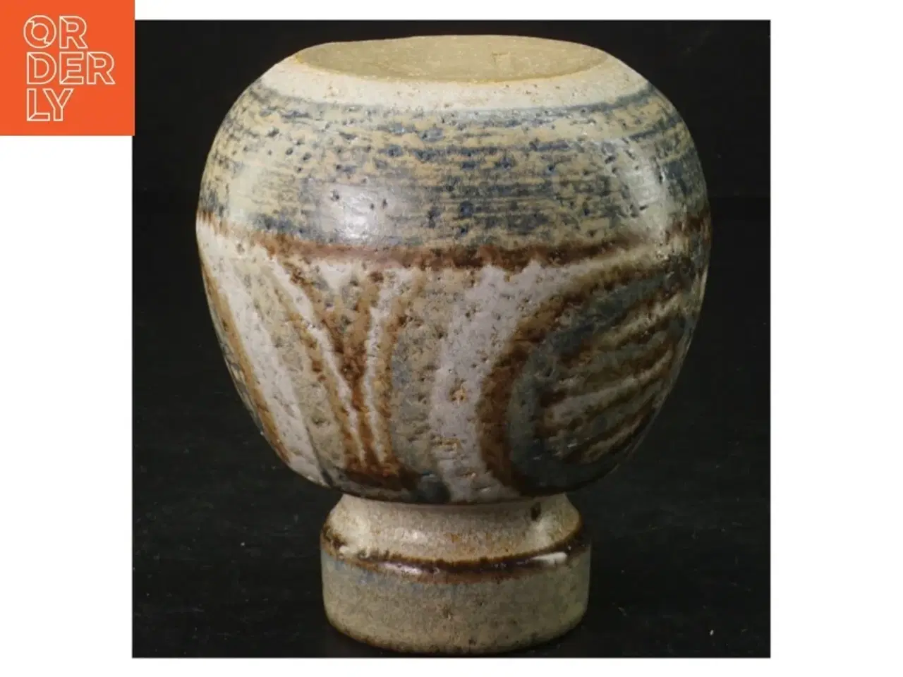 Billede 2 - Keramikvase fra Søholm (str. 11,5 cm. 10 cm diameter)