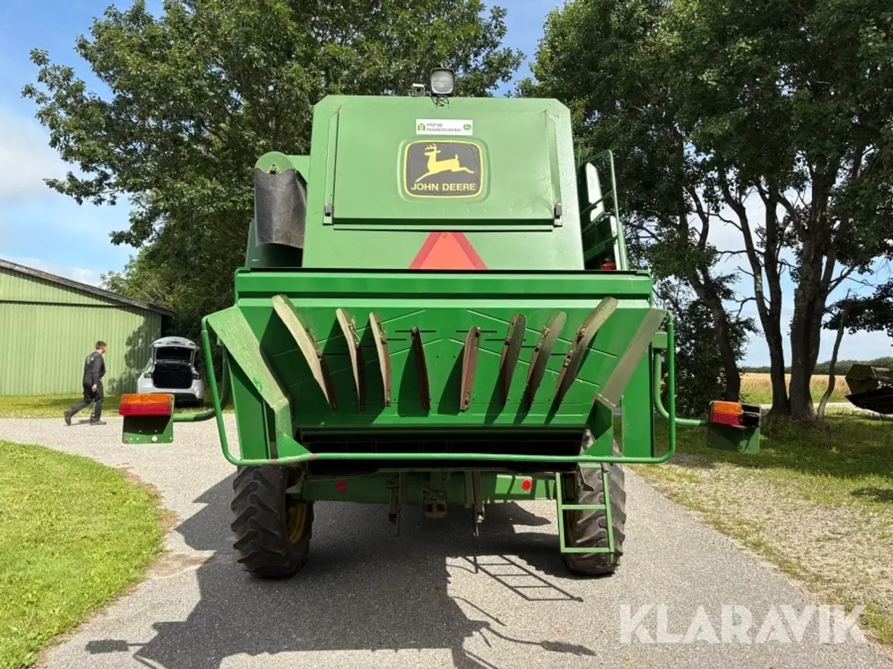 Billede 11 - Mejetærsker John Deere 2054 med skærbord og skærbordsvogn