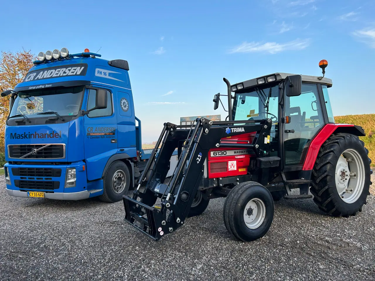 Billede 1 - MASSEY FERGUSON 6130 MED FRONTLÆSSER 