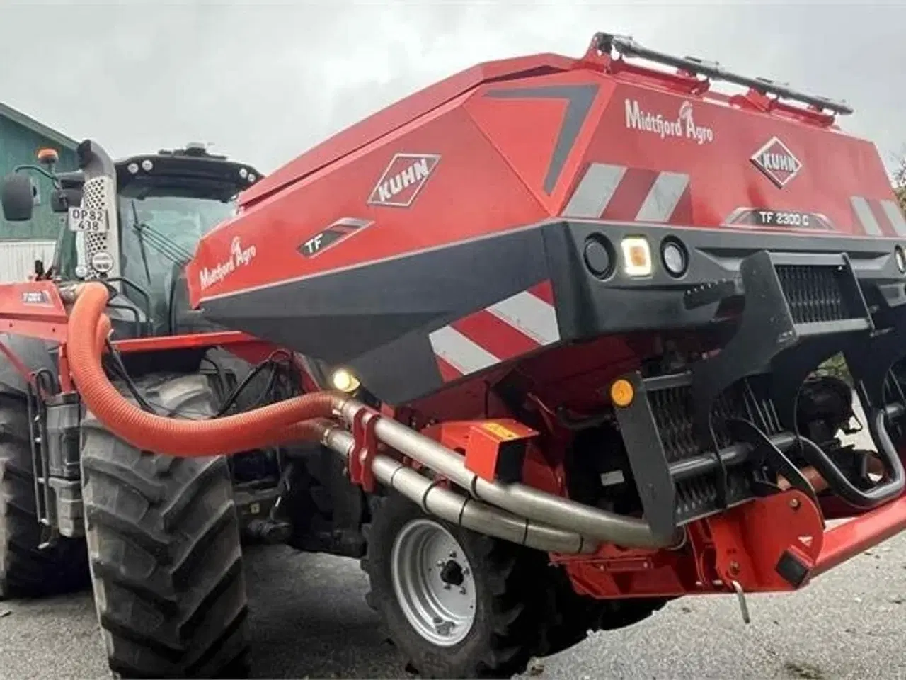 Billede 16 - Kuhn HR6040 med såmaskine  Med dobbelt kammer fronttank