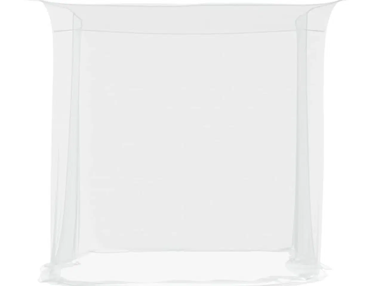 Billede 6 - Hængende myggenet 220x180x180 cm trådnet hvid