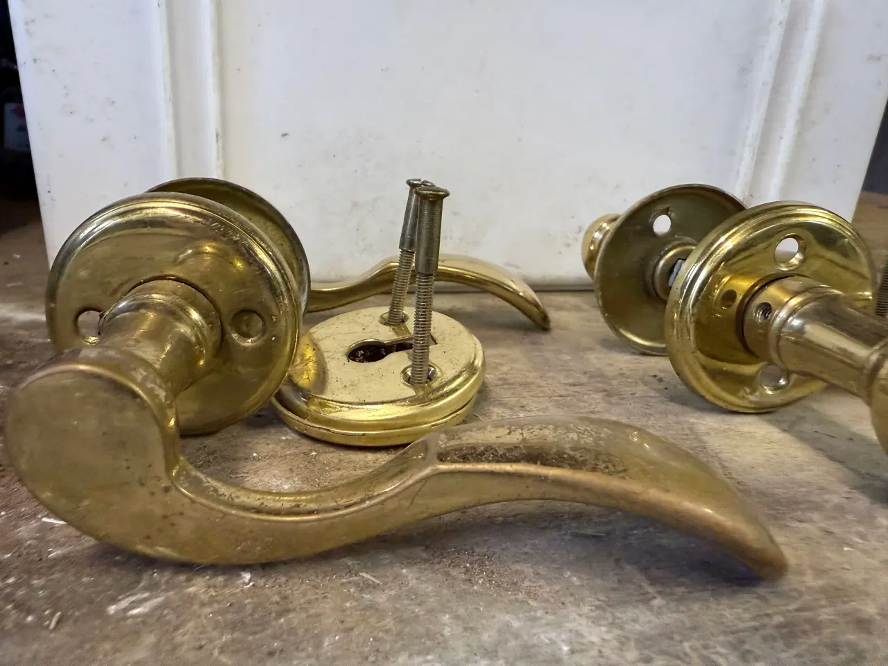 Billede 8 - Diverse Messing dørgreb