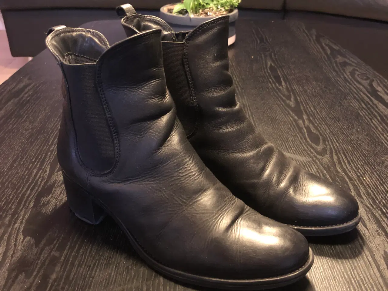 Billede 1 - Damestøvler læder fra ShoeDesign CPH, Str. 39