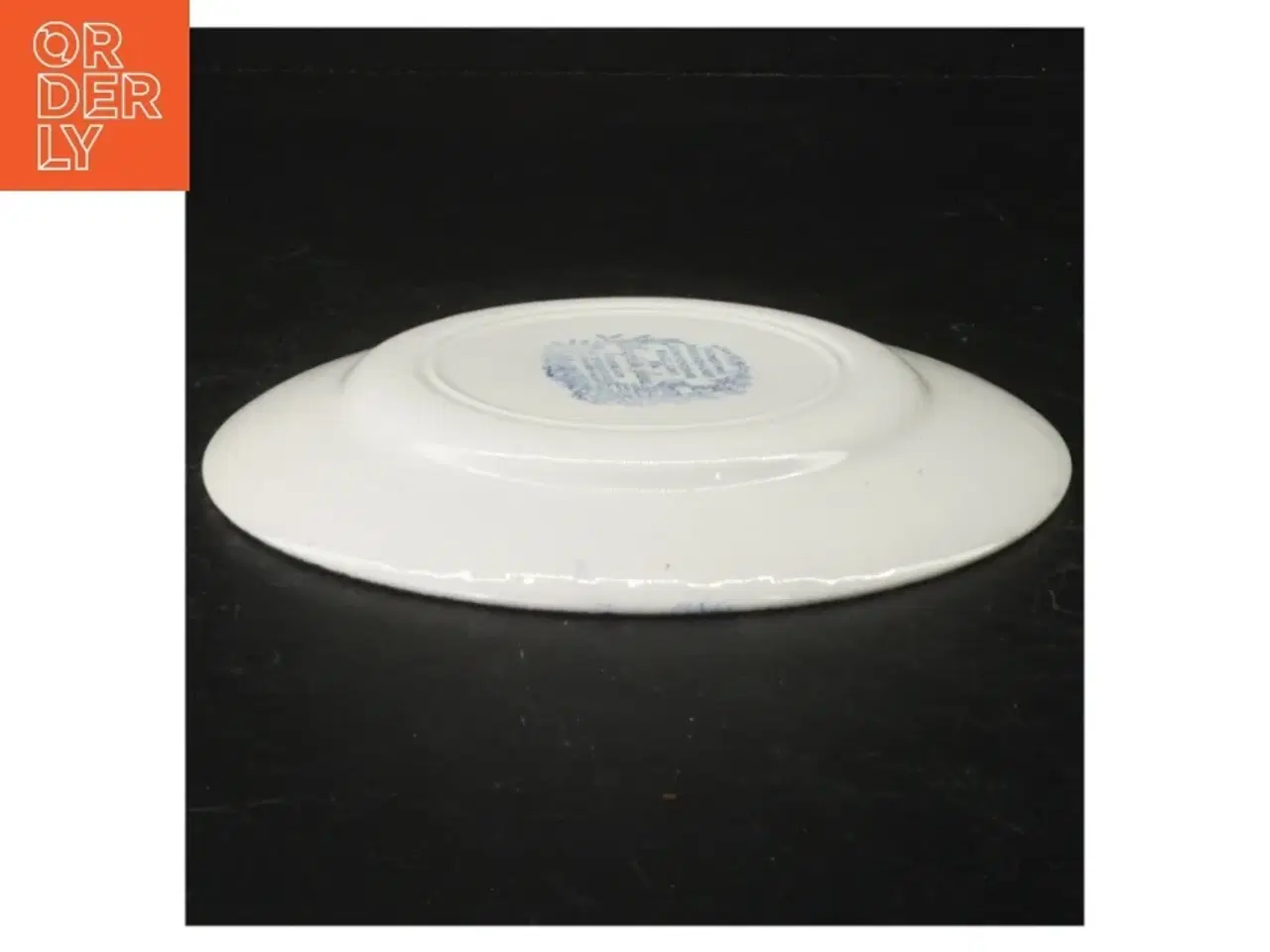 Billede 2 - Blå og hvid porcelænstallerkener (str. 16 cm)
