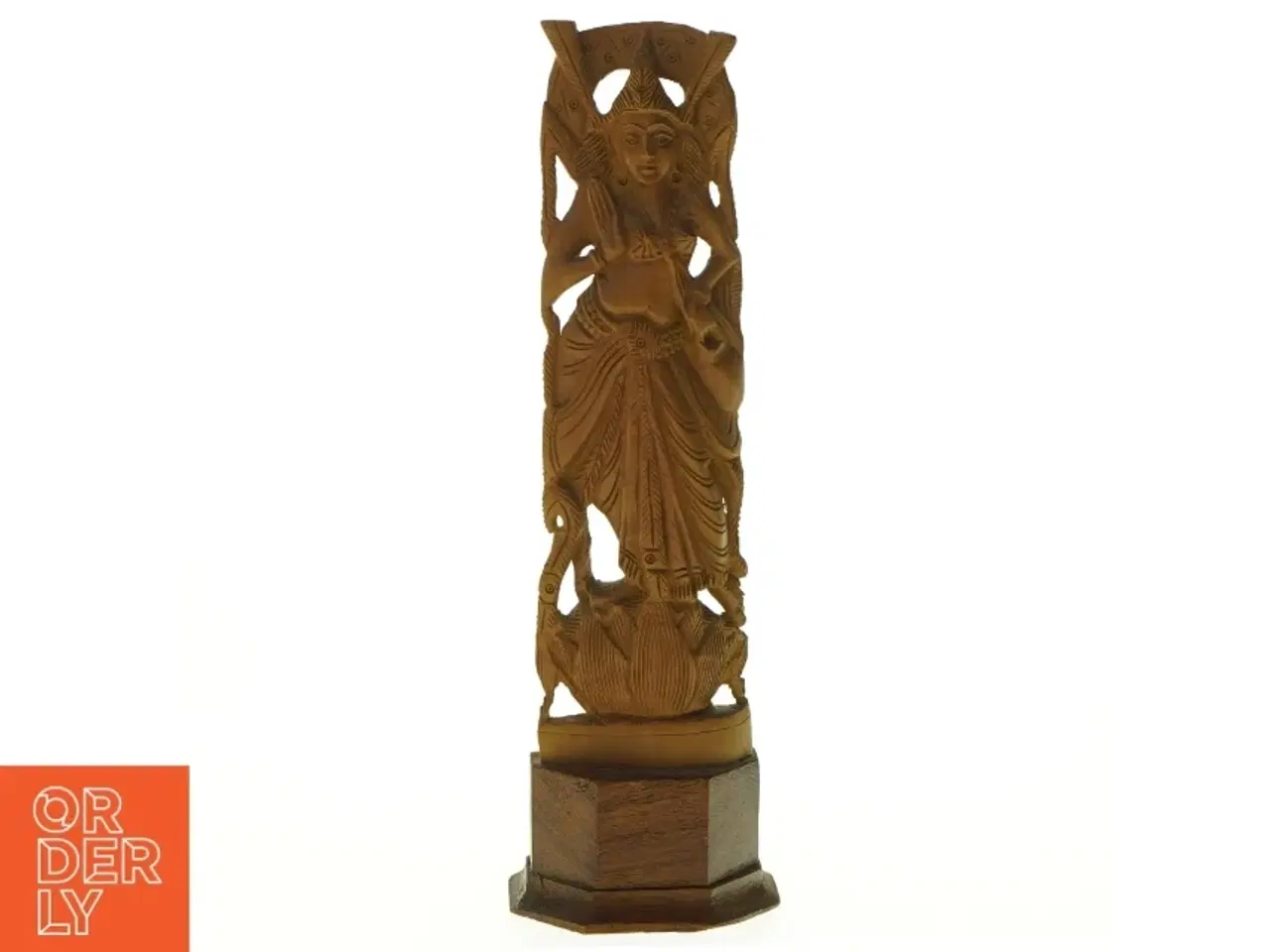 Billede 1 - Durga statue (hinduisme) (str. H 28 cm)