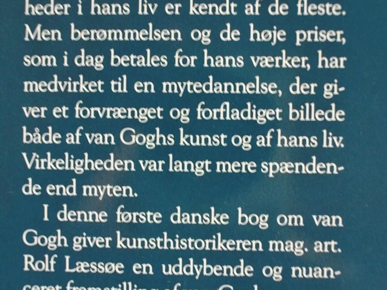 Billede 3 - van gogh, Af rolf læssøe, emne: kunst og kultur