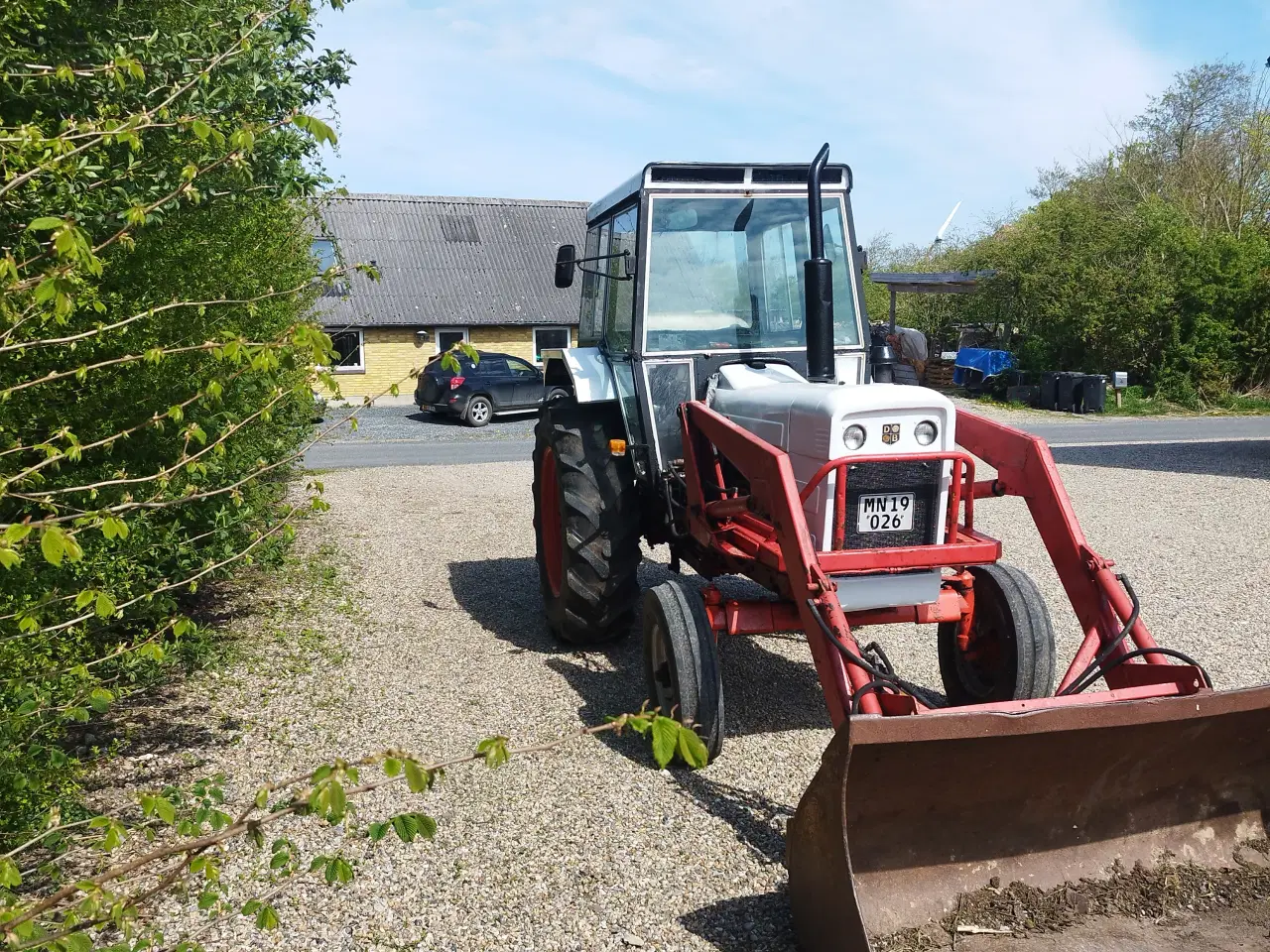 Billede 2 - Traktor David Brown 1210 med nr plade