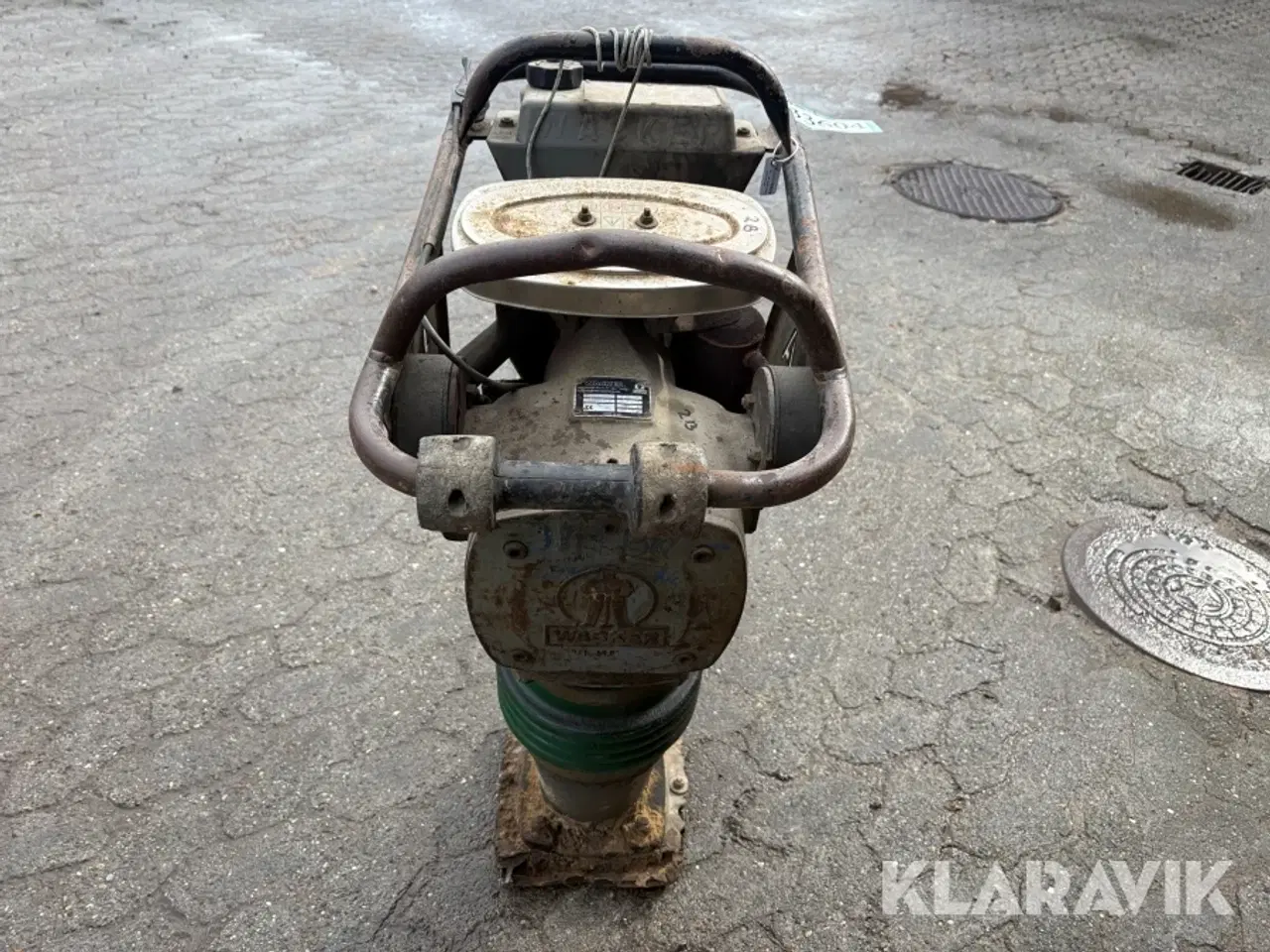Billede 2 - Jordloppe Wacker BS62Y - 68 kg.