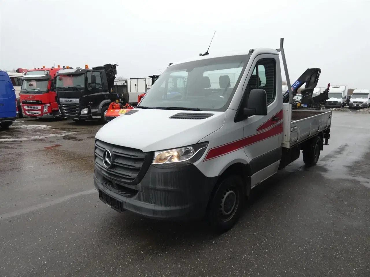 Billede 5 - Mercedes-Benz Sprinter 316 KRANBIL 2,1 CDI A2 RWD 163HK Ladv./Chas. Man.