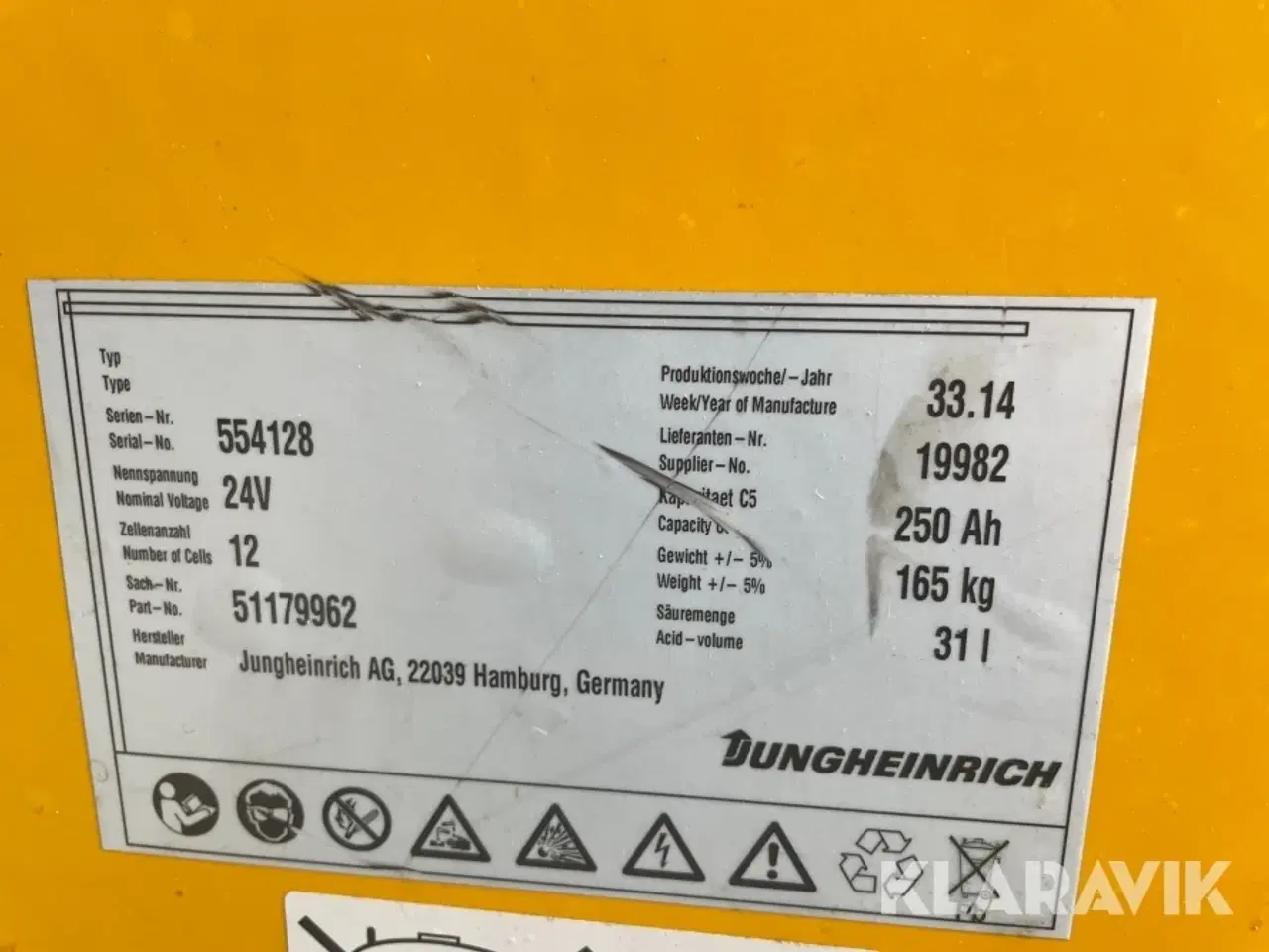 Billede 7 - El Trækker Jungheinrich EZS 130