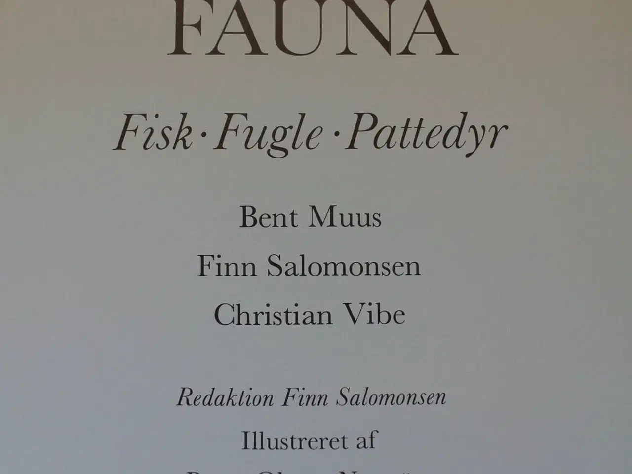 Billede 2 - grønlands fauna - fisk fugle pattedyr, af bent muu