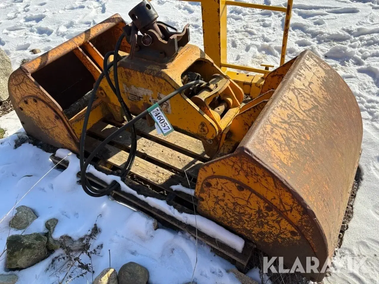 Billede 1 - Grabklo BSV SHVA med løfteåg