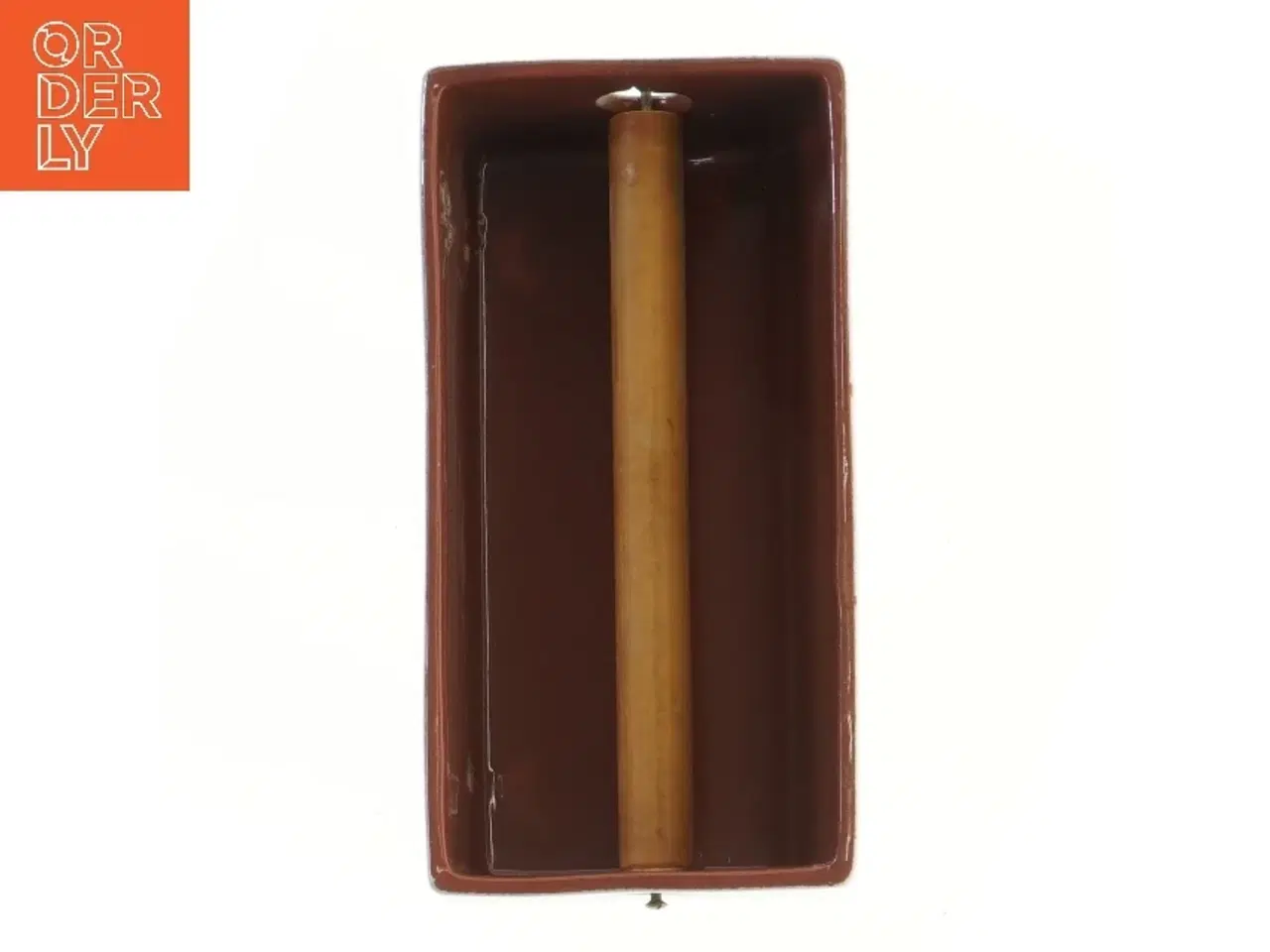 Billede 3 - Retro køkkenrulleholder fra Knabstrup (str. 24x12 cm)