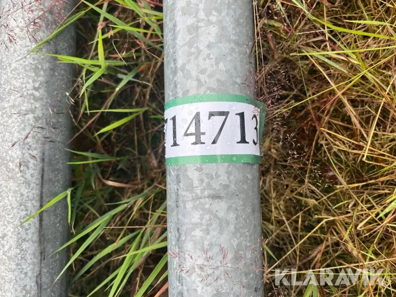 Billede 9 - Galvaniseret cykelskur/brændeskur