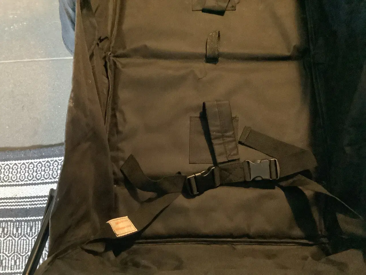 Billede 7 - Babytrold sammenklappelig trækvogn - store hjul