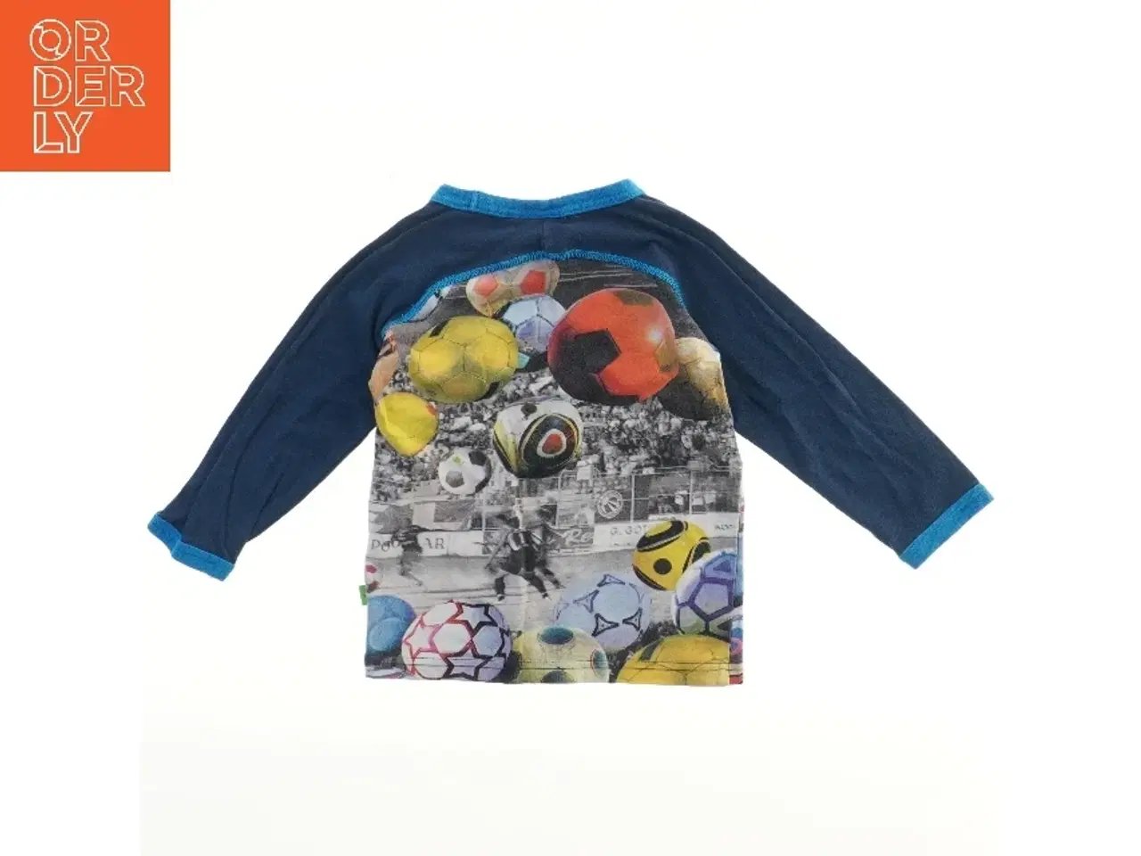 Billede 2 - Langærmet trøje med boldprint fra Molo (str. 92)