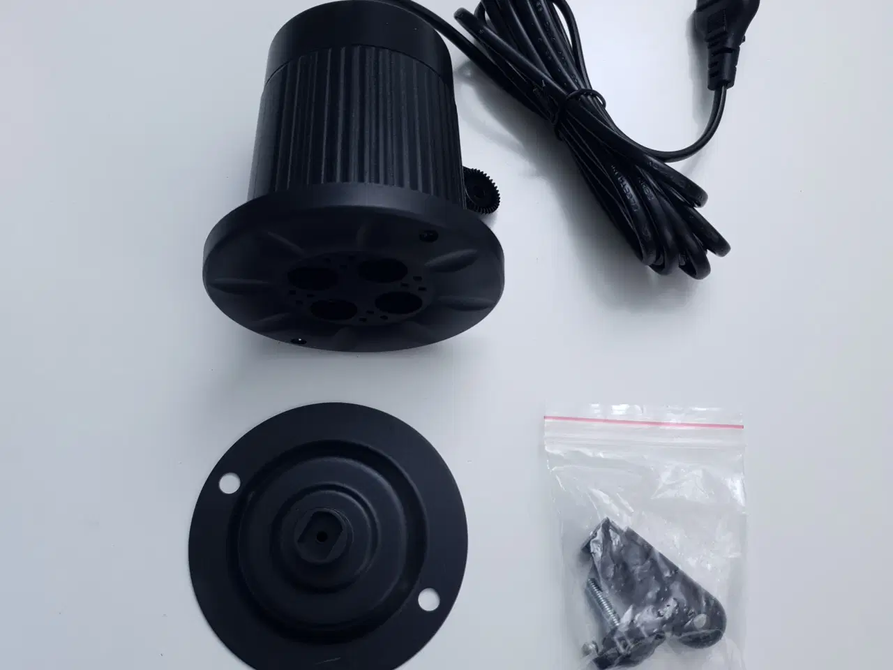 Billede 7 - NY! Udendørs Roterende HVID Snefnug Projektor