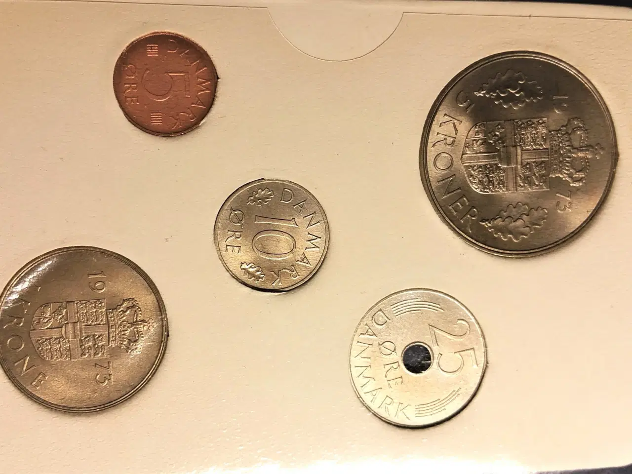 Billede 2 - KJØBENHAVNS HANDELSBANKEN MØNTSÆT 1973 - 1979